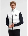 Steppweste GAASTRA, Herren, Gr. XXL, wei&szlig; (kitt), Steppware, Material: 100%