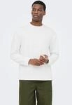 ONLY & SONS T-Shirt "ONSCASPIAN AIRLFEX RLX LS TEE NOOS" Baumwollmischung,...