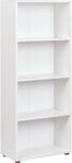 Inter Link B&uuml;cherregal "Arco, Regal, Standregal f&uuml;r Wohnzimmer & B&uuml;ro,