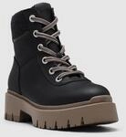 Esprit Schn&uuml;rboots "MILLIE" Schn&uuml;rstiefelette mit kuscheligem Warmfutter und