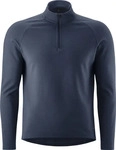 Radtrikot GONSO "Essential Jersey Longsleeve Therm M", Herren, Gr. L, blau