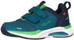 Outdoorschuh TROLLKIDS "KIDS FLEKKEFJORD HIKER", Kinder, Gr. 34, atmungsaktiv, blau