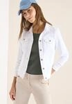 Jeansjacke CECIL, Damen, Gr. XXL (46), wei&szlig;, Denim/Jeans, Obermaterial: 98%