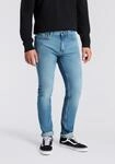 HUGO Slim-fit-Jeans "Ash" mit Stone-washed-Finish