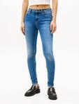 Tommy Jeans Skinny-fit-Jeans "NORA MR SKNY AH1280" mit Logo-Badge, Mid Rise