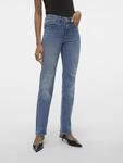 Vero Moda Straight-Jeans "VMFLASH MR STRAIGHT JEANS LI347 GA NOOS" Baumwollmischung