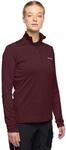 VAUDE Langarmshirt "WOMENS LIVIGNO HALFZIP II" mit Rei&szlig;verschluss, hoch