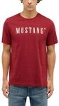 MUSTANG T-Shirt "Austin" mit Logo Print