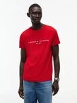 Tommy Hilfiger T-Shirt "TOMMY LOGO" aus reiner Baumwolle