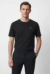 T-Shirt MARC O'POLO DENIM, Herren, Gr. XXL, schwarz, Jersey, Obermaterial: 100%