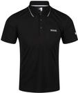 T-Shirt REGATTA "Maverik V", Herren, Gr. L, schwarz, Obermaterial: 100%...