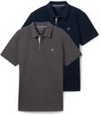 TOM TAILOR Poloshirt "Regular" Packung, 2 Stk. im Doppelpack