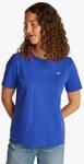 Tommy Hilfiger T-Shirt "REG CONTRAST FLAG SS TEE" mit Logostickerei