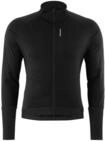Fahrradjacke GONSO "Road Jacket Softshell M", Herren, Gr. XS, schwarz, 96% Polyester,