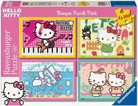 Puzzle RAVENSBURGER "Los geht's, Hello Kitty", bunt, Puzzles, KinderB:36cm H:26cm,