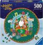 Puzzle RAVENSBURGER "Weihnachtsmann & Co.KG", bunt, Puzzles, KinderB:52cm H:52cm,