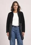 STREET ONE Fellimitatjacke ohne Kapuze mit Stehkragen