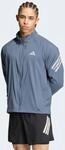 Laufjacke ADIDAS PERFORMANCE "ADI365/// JKT M", Herren, Gr. XXL, blau (onix, refsil),