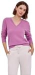 Strickpullover FALKE "Pure Cashmere", Damen, Gr. S, pink (blush (8778)), Pullover
