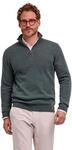 Strickpullover FALKE "Pure Cashmere", Herren, Gr. XXL, gr&uuml;n (tundra pine (7117)),