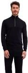 Strickpullover FALKE "Pure Cashmere", Herren, Gr. XXL, schwarz (schwarz (3000)),