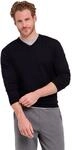 Strickpullover FALKE "Ultrafine Merino Wool", Herren, Gr. XXL, schwarz (schwarz