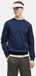 Sweatshirt PEAK PERFORMANCE "M Original Small Logo Crew", Herren, Gr. L, dunkelblau,