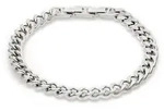 Armband S.OLIVER "Schmuck Geschenk Edelstahl Bold Link", silber (edelstahlfarben),