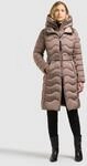 Steppmantel KHUJO "MIRA2 - 2IN1 (EINSATZ HERAUSNEHMBAR)", Damen, Gr. XS, satin taupe,