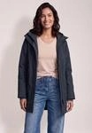Kurzmantel CECIL, Damen, Gr. L (42), schwarz (schwarz navy blau), Stoff, Oberstoff: