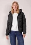 Cecil Steppjacke mit Kapuze in Unifarbe