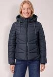 Cecil Steppjacke mit Kapuze in Unifarbe
