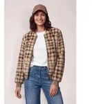 Kurzjacke CECIL, Damen, Gr. 3XL, braun (mocha braun), Stoff, Oberstoff: 100%