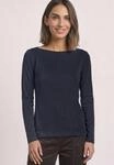 STREET ONE Langarmshirt mit U-Boot-Ausschnitt