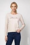 Monari Langarmshirt Regular fit mit Rundhalsausschnitt