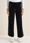 Culotte CECIL, Damen, Gr. XXL, L&auml;nge 30, schwarz, Stoff, 61% Viskose, 32% Polyamid,