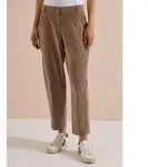 Cordhose CECIL, Damen, Gr. 29, L&auml;nge 28, earthy taupe, Web, 98% Baumwolle, 2%