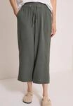 Stoffhose CECIL, Damen, Gr. XXL, L&auml;nge 24, gr&uuml;n (clear khaki), Web, 100% Baumwolle,