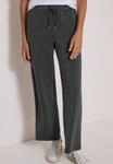 Stoffhose CECIL "Style Neele", Damen, Gr. XXL (46), L&auml;nge 28, grau (faded olive),