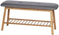 WENKO Schuhbank "Bahari" BxTxH: 90x34x45 cm, aus Bambus