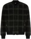 BOSS ORANGE Bomberjacke "Ze CheckBomber" im Karodesign, Relaxed Fit, mit Wollanteil
