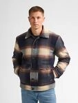 Hemdjacke PETROL INDUSTRIES, Herren, Gr. XXL (44), royal navy, Web, Obermaterial: