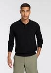 BOSS ORANGE Polokragenpullover "Asac Cotton Wool" mit Logo-Stickerei