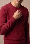 Strickpullover FYNCH-HATTON, Herren, Gr. M, rot (brick), Strick, Obermaterial: 88%