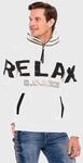 Sweatshirt CIPO & BAXX "Sweatshirts", Herren, Gr. S, beige (ecru), 70% Baumwolle, 30%