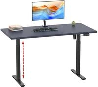 VCM Schreibtisch "Schreibtisch h&ouml;henverstellbar Lona 140x50" 1 Stk. tlg.