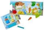Steckspielzeug HABA "Zuordnungsspiel Haustiere", bunt, Steckspielzeug, Baby