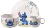 Villeroy & Boch Kindergeschirr-Set "Kindergeschirr-Set Disney Stitch 3er Set bunt"