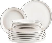 M&Auml;SER Tafelservice "SITA, aus Porzellan" Teller Set, Geschirr-Set, Service