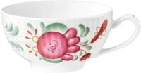 Seltmann Weiden Tasse "Amina Ostfriesenrose" Teetasse aus Porzellan mit Relief